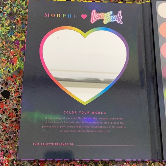 NWT Morphe X Lisa Frank 35B Artistry Palette - Picture 9 of 10